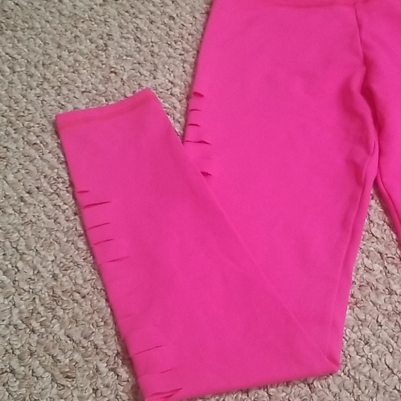•Jala Groove• Hot Pink Leggings size x-small - Picture 4 of 14